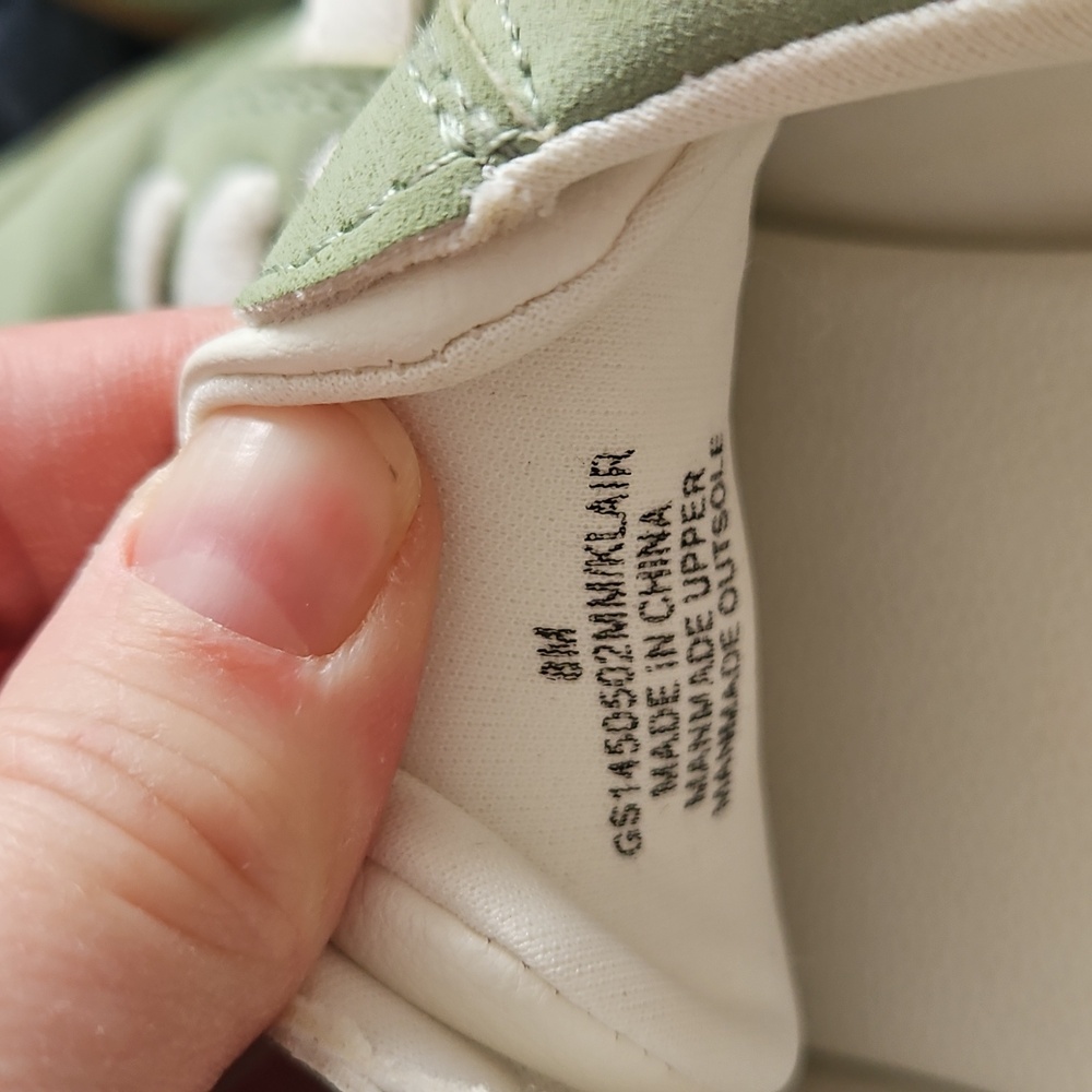 MIA | Sage Green Sneakers|  Ballerinacore, Festival, Normcore | Sz 8 - Picture 4 of 10